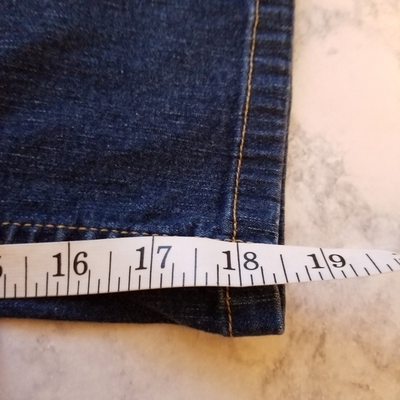 TOMMY Girl Y2K 13 denim capris Americana  Patches - Picture 8 of 11
